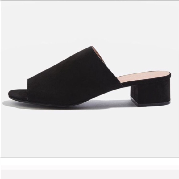 Topshop Shoes - TOP-SHOP Black Divine Softy Mule